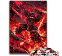 Jigsaw Puzzles for Teenagers 1000 Samurai Ninja 1000 Pieces for Teenagers,Challenging Game Gifts for Is Ideal As A Gift for The Whole Family (26x38cm)