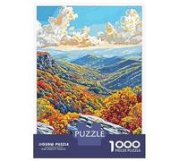 Jigsaw Puzzles for Teenagers 1000 Shenandoah National Park Puzzle for Adults Brain Teaser Game Analysis And Logic Stress Reduction Gifts 38x26cm/1000pcs