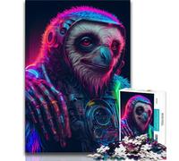 Jigsaw Puzzles for Teenagers 1000 Sloth 1000 Piece Jigsaw,Family Activity Fun at Home Activities, Birthday Present,Travel Gifts (size 75x50cm)