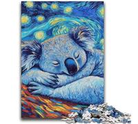 Jigsaw Puzzles for Teenagers 1000 Sloth Night Sky for Age 14+ Brain Teaser Game Best Gift for Adults And Teenagers 50x75cm