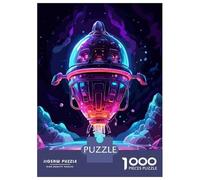Jigsaw Puzzles for Teenagers 1000 Space Rocket Jigsaws for Adults Brain Teaser Game Presents for Women Unique Birthday And Gifts 70x50cm/1000pcs