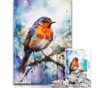 Jigsaw Puzzles for Teenagers 1000 Sparrow on The Tree 1000 Piece Puzzle,Learning Educational Toys Family Games Gifts for Friends And Family 50x75cm