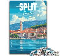 Jigsaw Puzzles for Teenagers 1000 Split Croatia Educational Game Challenge Toy Wall Decoration Unique Birthday And Xmas Gifts (size 38x52cm)