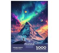 Jigsaw Puzzles for Teenagers 1000 Starry Peaks A Cosmic Ascent Puzzle for Adults Brain Teaser Game Analysis And Logic Stress Reduction Gifts 70x50cm/1000pcs
