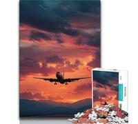 Jigsaw Puzzles for Teenagers 1000 Sunset Landscape Adult Jigsaw,Challenging Game Toys Wall Decoration Unique Birthday And Xmas Gifts (size 38x26cm)