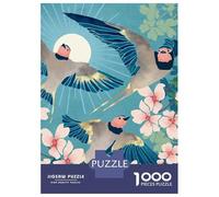 Jigsaw Puzzles for Teenagers 1000 Swallows New Beginning Puzzles for Adults Hands-on Game Stress Reliever Help The Brain Exercise 52x38cm/1000pcs