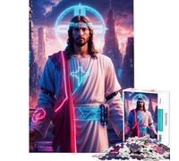 Jigsaw Puzzles for Teenagers 1000 Techno Messiah Challenging To Complete But Fun And Humorous Practical Game for 14+ Puzzle Game Offered (38x26cm)