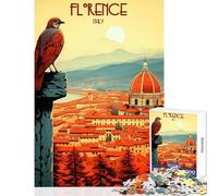 Jigsaw Puzzles for Teenagers 1000 The Heart of Florence 1000 Piece Jigsaw Impossible Game Great Gifts And Toys Stress Reliever (38x26cm)