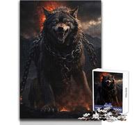 Jigsaw Puzzles for Teenagers 1000 The Wolfs Imprisonment Enjoyable Quiet Leisure Activity Premium Accurate Edge Craft Toy Size 50x75cm