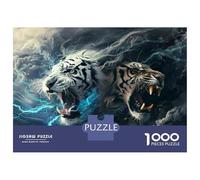 Jigsaw Puzzles for Teenagers 1000 Tiger Wallpapers HD Free Download Adult Puzzles Brain Teaser Game Perfect Decoration Deal As Gifts for The Whole Family 52x38cm/1000pcs
