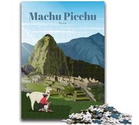 Jigsaw Puzzles for Teenagers 1000 Travel to Machu Picchu Challenging Game And Family Play Wall Decoration Unique Birthday And Xmas Gifts (size 50x75cm)