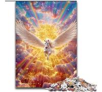 Jigsaw Puzzles for Teenagers 1000 Unicorn Angel, Train Your Brain And Hands Unique Birthday And Gifts for Age 14+ (Size 26x38cm)