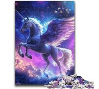 Jigsaw Puzzles for Teenagers 1000 Unicorn of The Universe Educational Games Home Decoration for Is Ideal As A Gift for The Whole Family 50x75cm