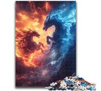 Jigsaw Puzzles for Teenagers 1000 Unicorn of The Universe for Age 14+ Brain Teaser Game Best Gift for Adults And Teenagers 26x38cm