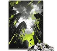 Jigsaw Puzzles for Teenagers 1000 Urban Chaos Educational Game Challenge Toy Wall Decoration Unique Birthday And Xmas Gifts (size 38x52cm)