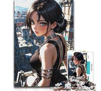 Jigsaw Puzzles for Teenagers 1000 Urban Grace︰ Shadowed Elegance But Fun And Humorous Birthday Gift for Ages 14 And over 50x75cm