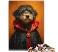 Jigsaw Puzzles for Teenagers 1000 Vampire Dog Puzzles,Challenging Family Activity Games DIY Toy for Home Wall Decor Gifts (75x50cm)