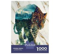 Jigsaw Puzzles for Teenagers 1000 Verdant Jungle Phantom Jigsaws for Adults Brain Teaser Game Presents for Women Unique Birthday And Gifts 70x50cm/1000pcs