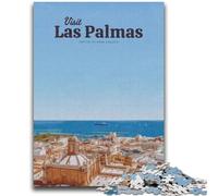 Jigsaw Puzzles for Teenagers 1000 Visit Las Palmas Challenging Game And Family Play Wall Decoration Unique Birthday And Xmas Gifts (size 50x75cm)
