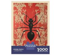 Jigsaw Puzzles for Teenagers 1000 William Morris Ant Floral Puzzles for Adults Hands-on Game Stress Reliever Help The Brain Exercise 38x26cm/1000pcs