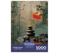 Jigsaw Puzzles for Teenagers 1000 Zen Garden Sunset Adult Puzzles Hands-on Game Pattern Assembly Deal As Gifts for The Whole Family 38x26cm/1000pcs