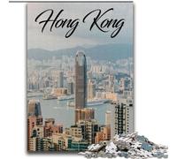 Jigsaw Puzzles for Teenagers 2000 Hong Kong, Educational Toys for Is Ideal As A Gift for The Whole Family for And 14 Years Old 70x100cm