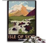 Jigsaw Puzzles for Teenagers 2000 Isle of Skye Scotland Art, Educational Toys for Is Ideal As A Gift for The Whole Family for And 14 Years Old 70x100cm