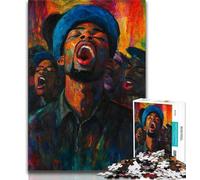 Jigsaw Puzzles for Teenagers 2000 Jigsaws African Man,Challenging Game And Family Play Birthday Present,Gifts,Wall Art 70x100cm