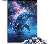 Jigsaw Puzzles for Teenagers 2000 Jigsaws Cosmic Dolphin Train Your Brain And Hands Gifts for Friends And Family 70x100cm