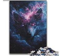 Jigsaw Puzzles for Teenagers 2000 Jigsaws Cosmic Wolf Train Your Brain And Hands Gifts for Friends And Family 70x100cm