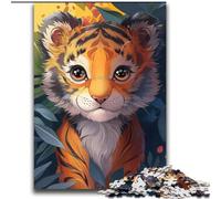 Jigsaw Puzzles for Teenagers 2000 Jigsaws Cute Tiger Challenging To Complete But Fun And Humorous Unique Home Decor And Gifts 70x100cm