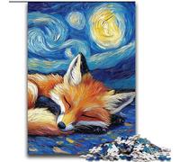 Jigsaw Puzzles for Teenagers 2000 Jigsaws Fox Night Sky Challenging To Complete But Fun And Humorous Unique Home Decor And Gifts 70x100cm