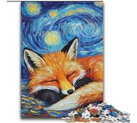 Jigsaw Puzzles for Teenagers 2000 Jigsaws Fox Night Sky Challenging To Complete But Fun And Humorous Unique Home Decor And Gifts 70x100cm