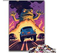 Jigsaw Puzzles for Teenagers 2000 Jigsaws Frog Monster Challenging To Complete But Fun And Humorous Unique Birthday And Gifts 70x100cm