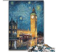 Jigsaw Puzzles for Teenagers 2000 Jigsaws London Under The Night Sky Challenging Game And Family Play Secret Santa Gifts 70x100cm