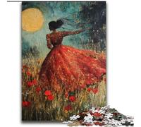 Jigsaw Puzzles for Teenagers 2000 Jigsaws Poppy Girl Challenging Game And Family Play Secret Santa Gifts 70x100cm