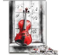 Jigsaw Puzzles for Teenagers 2000 Jigsaws Red Violin Train Your Brain And Hands Gifts for Friends And Family 70x100cm
