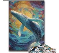 Jigsaw Puzzles for Teenagers 2000 Jigsaws Space Whale Educational Games Home Decoration Birthday Present, Gifts for Age 14+ 70x100cm