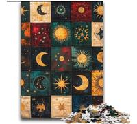 Jigsaw Puzzles for Teenagers 2000 Jigsaws Sun And Moon Collage Train Your Brain And Hands Gifts for Friends And Family 70x100cm
