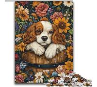 Jigsaw Puzzles for Teenagers 2000 Jigsaws Sunflower Cocker Spaniel Challenging Game And Family Play Secret Santa Gifts 70x100cm