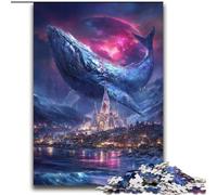 Jigsaw Puzzles for Teenagers 2000 Jigsaws Whale on The Castle Challenging To Complete But Fun And Humorous Unique Home Decor And Gifts 70x100cm