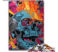 Jigsaw Puzzles for Teenagers 2000 Jigsaws Zombie Skeleton,Challenging To Complete But Fun And Humorous Unique Birthday And Gifts 70X100cm