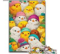 Jigsaw Puzzles for Teenagers 2000 Piece Baby Chicks Educational Games Home Decoration Educational Game for Birthday, Chrismas 70x100cm