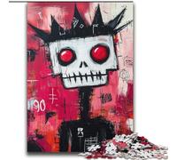 Jigsaw Puzzles for Teenagers 2000 Piece Basquiat-style Skeleton King for And from 14 Years And over Play Toys Because It Is Ideal As A Gift for The Whole Family 70x100cm