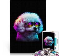 Jigsaw Puzzles for teenagers 2000 Piece Bichon Frise Familienspiel für und Lustige Aktivitäten für zu Hause, Geburtstagsgeschenk, Reisegeschenk,70x100cm