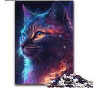 Jigsaw Puzzles for Teenagers 2000 Piece Color Cat Learning Educational Toys Family Games Educational Game for Birthday, Chrismas 70x100cm