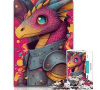 Jigsaw Puzzles for Teenagers 2000 Piece Dragon Rider,Stress Reliever Difficult Challenge Unique Home Decor And Gifts 70x100cm