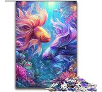 Jigsaw Puzzles for Teenagers 2000 Piece Goldfish Help The Brain Exercise Addictive Toys to Cultivate Patience Great Gift 70x100cm