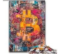 Jigsaw Puzzles for Teenagers 2000 Piece Graffiti Bitcoin Challenging Game Toys Deal As Gifts for The Whole Family for Ages 14+ 70x100cm