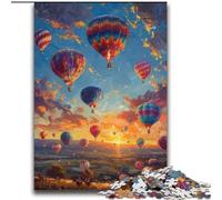 Jigsaw Puzzles for Teenagers 2000 Piece Hot Air Balloon Oil Painting Challenging Game Toys Deal As Gifts for The Whole Family for Ages 14+ 70x100cm